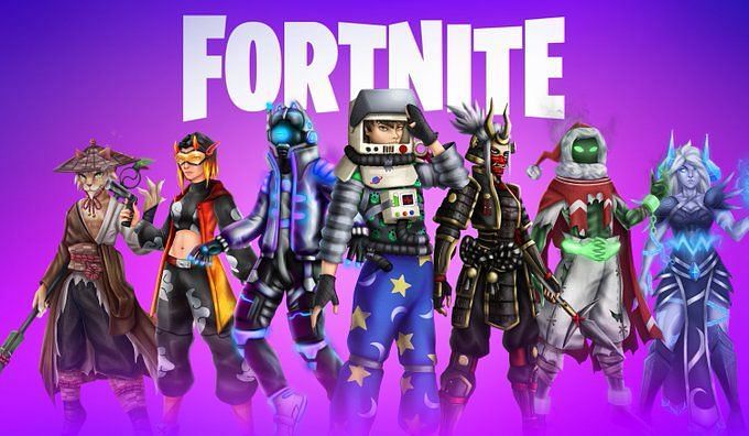 Fortnite Chapter 2 Season 8 Battle Pass skins concept (Image via Astroloxy/Twitter)
