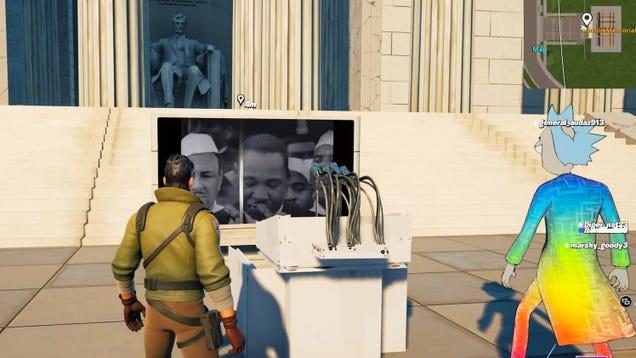 La fille de Martin Luther King, Jr, s'éloigne de l'événement Fortnite
