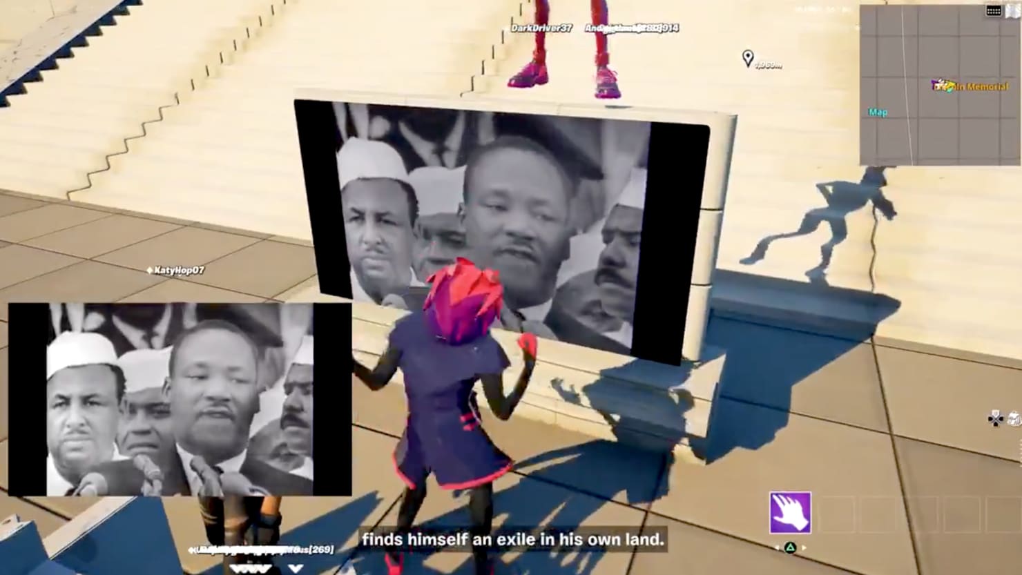 À l'intérieur du désastreux hommage à Martin Luther King Jr. de Fortnite