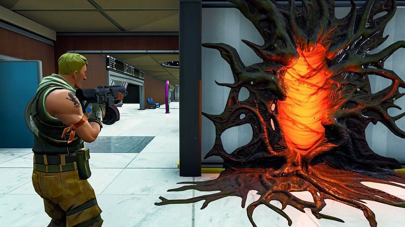 Stranger Things is coming back on Fortnite but with a different dimension this time around (Image via Epic Games)