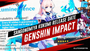 Genshin Impact, Date de sortie de Sangonomiya Kokomi