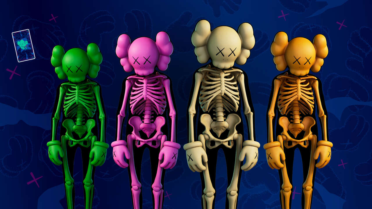 Fortnite Kaws Skin amène l'artiste de renom à Battle Royale
