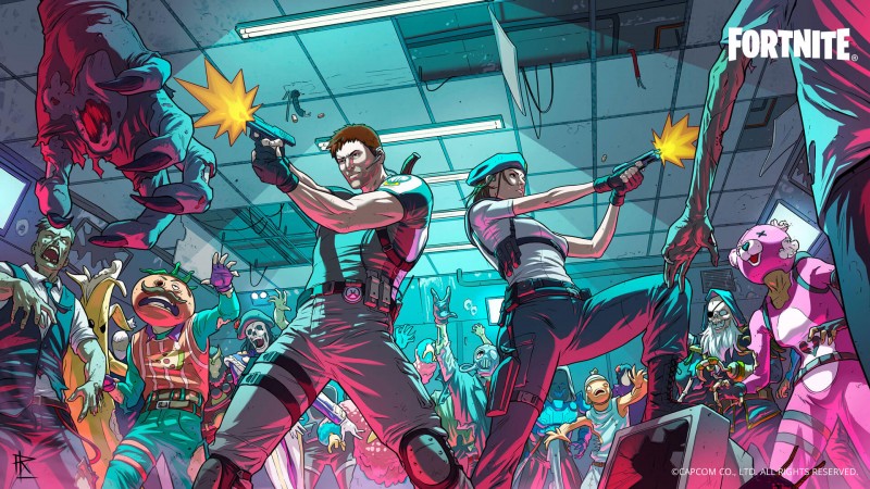 Resident Evil fait désormais partie de Fortnite