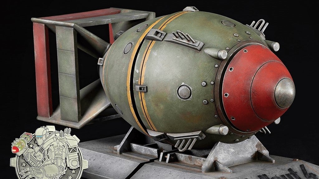 Les serre-livres Fallout 4 Nuke Bomb ajoutent un style post-apocalyptique à votre étagère