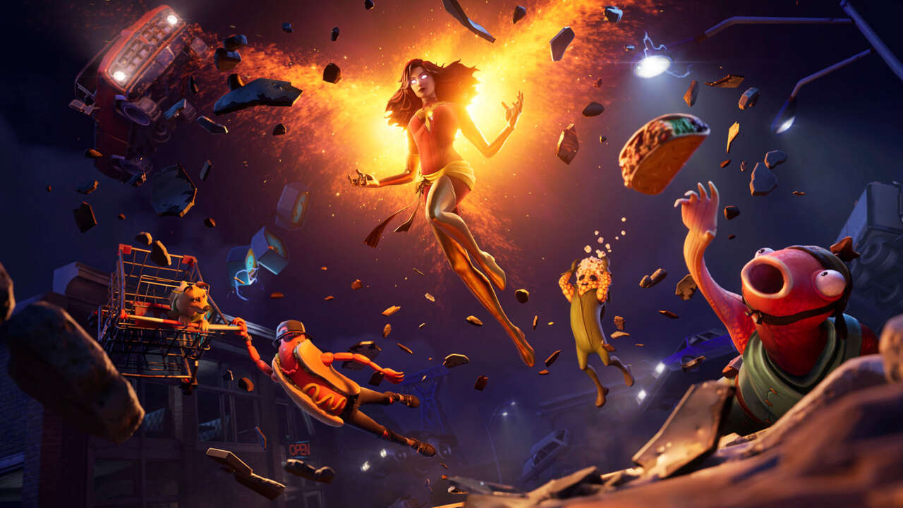 Fortnite Dark Phoenix Skin amène le héros X-Men Jean Grey à Battle Royale