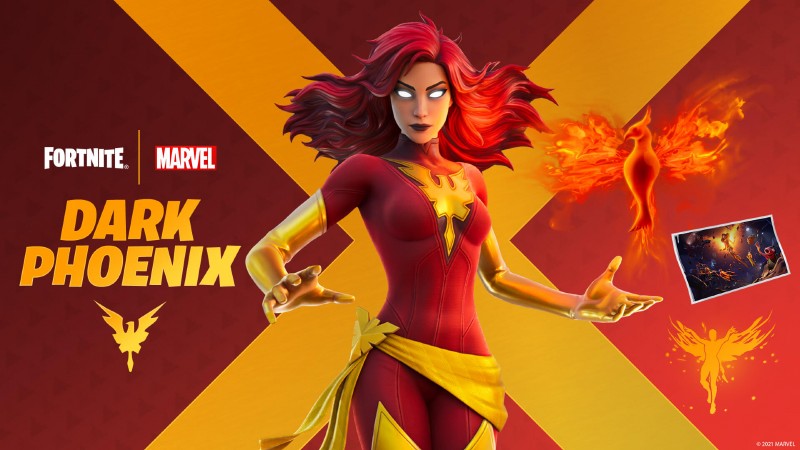 Dark Phoenix de X-Men ajouté à Fortnite