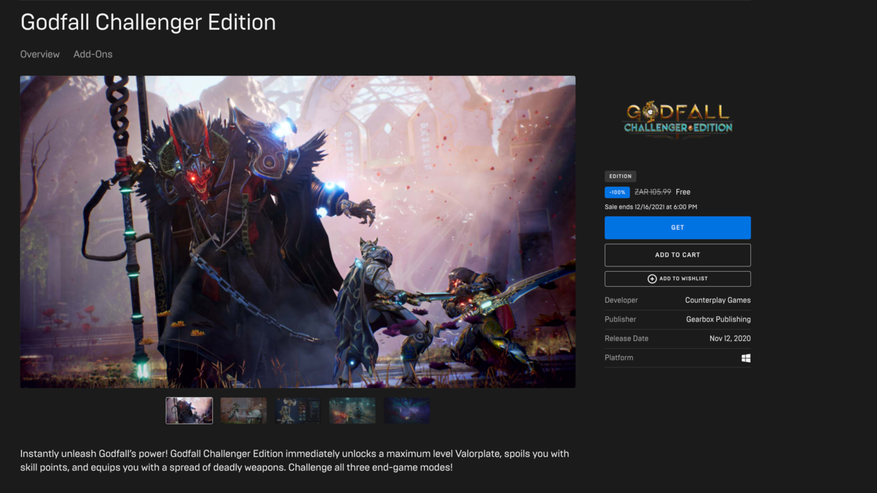 Epic Games Store obtient la fonctionnalité de panier trois ans après son lancement