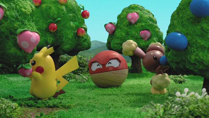 Hisuian Voltorb ressemble toujours à un Pokéball en quelque sorte