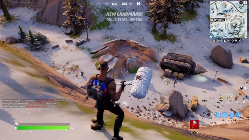 Quelque chose a changé sur la carte de Fortnite aujourd'hui