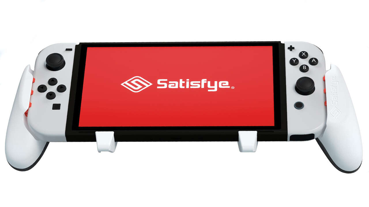 Cette poignée est un accessoire indispensable pour Nintendo Switch OLED