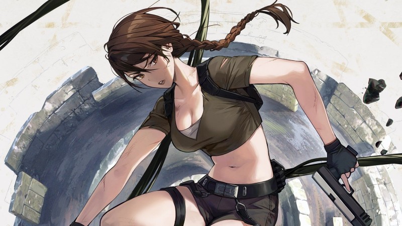 Vous pouvez acheter un ensemble d'impressions d'art Tomb Raider Box réinventées pour soutenir les aspirantes créatrices de jeux