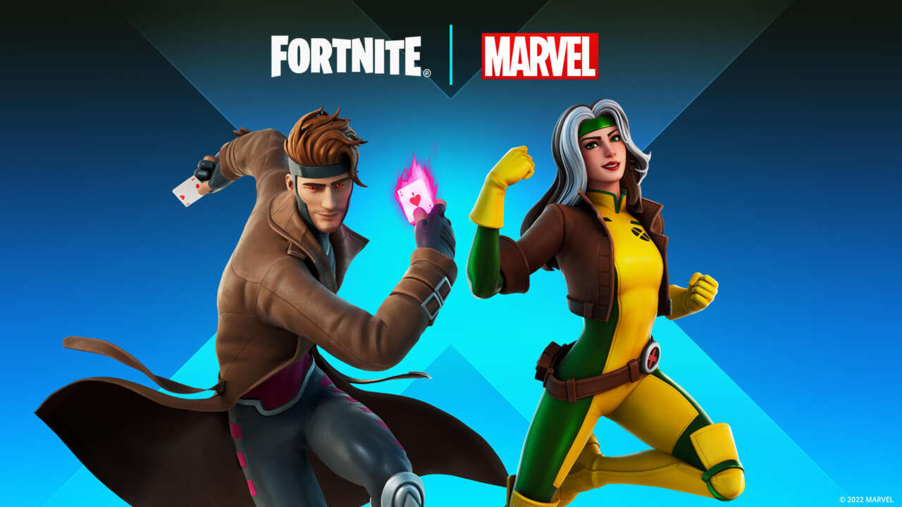 Les skins Fortnite Rogue et Gambit apportent plus de X-Men à la boutique d'objets