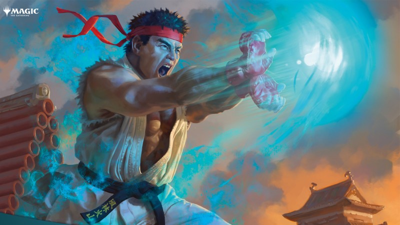 Street Fighter Magic: The Gathering Secret Lair rend justice aux World Warriors