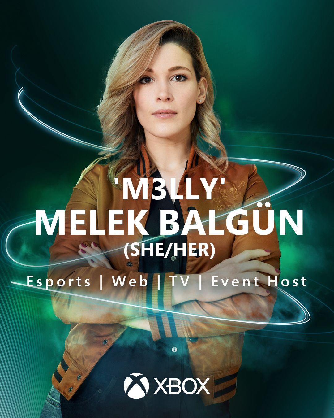 Melek Balgün (Elle/Elle) Esports |  Internet |  télévision |  Région hôte de l'événement : Allemagne, Autriche et Suisse