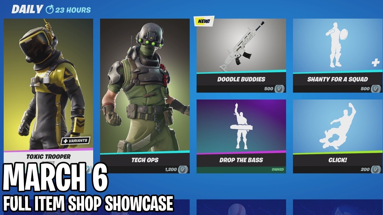 Fortnite, boutique à partir du 4 mai 2022