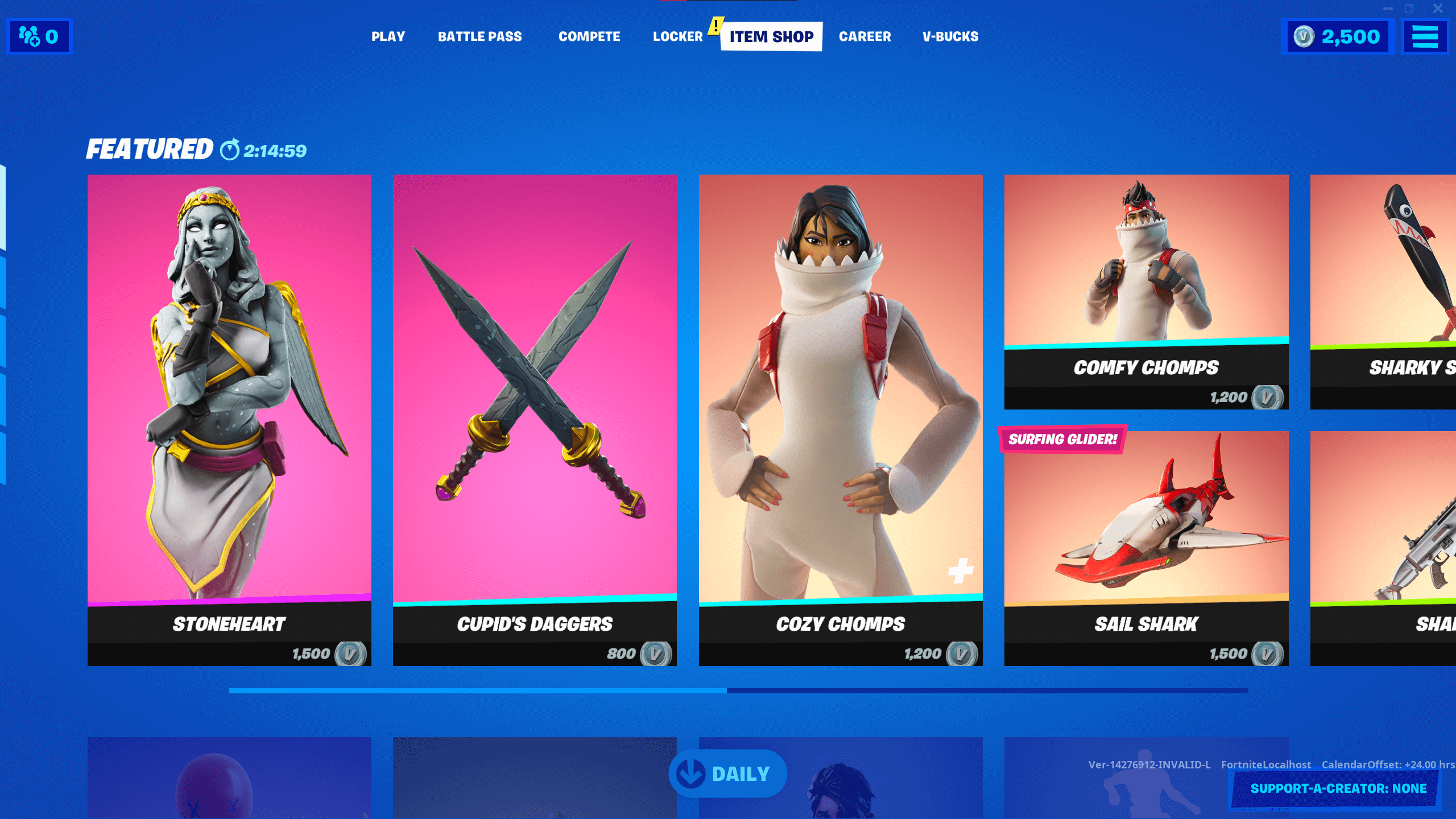 La mise à jour du dimanche 8 mai 2022 de la boutique de Fortnite Battle Royale