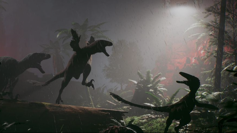 Cinq jeux de dinosaures à l'horizon