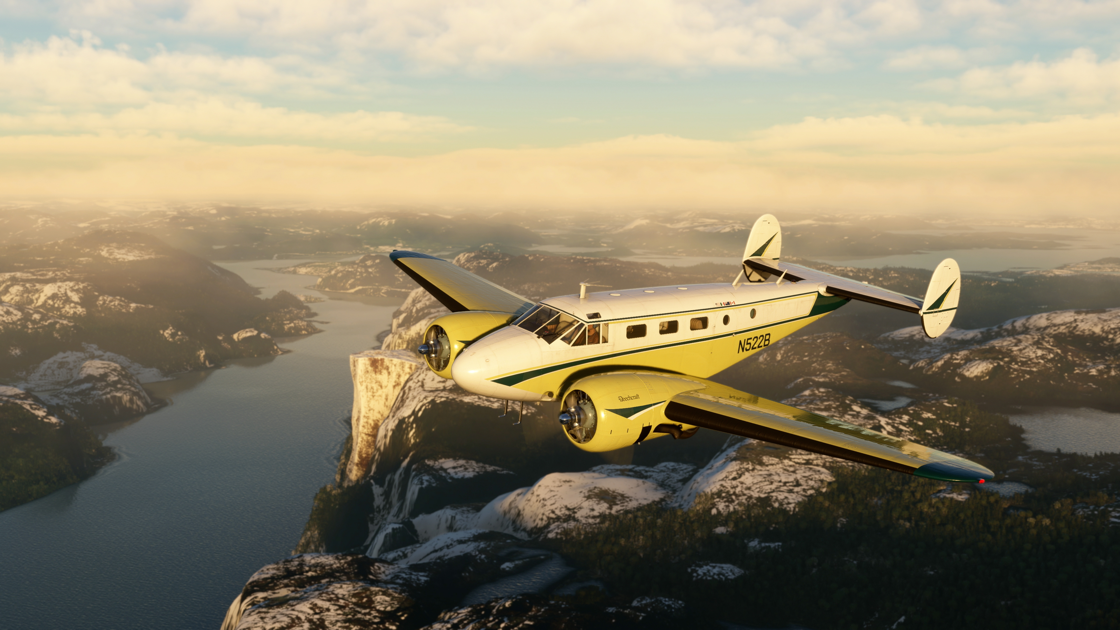 Microsoft Flight Simulator - Local Legends 5 - Beechcraft Modèle 18 Capture d'écran