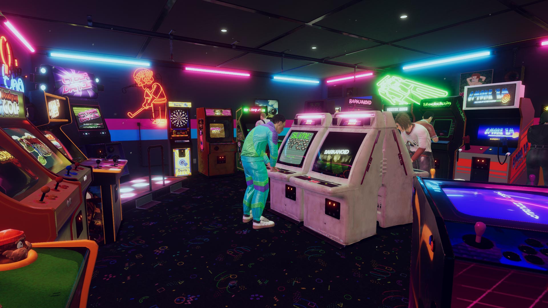 bornes d'arcade