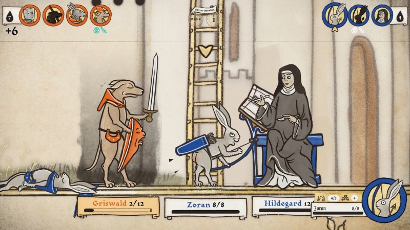 Le jeu de stratégie Medieval Ink Inkulinati entre en accès anticipé cet hiver