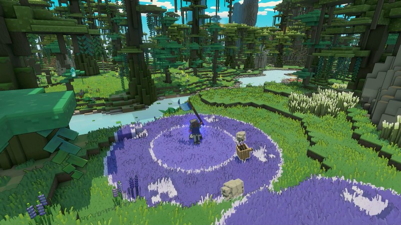 Aperçu de Minecraft Legends - Plus que des blocs de construction