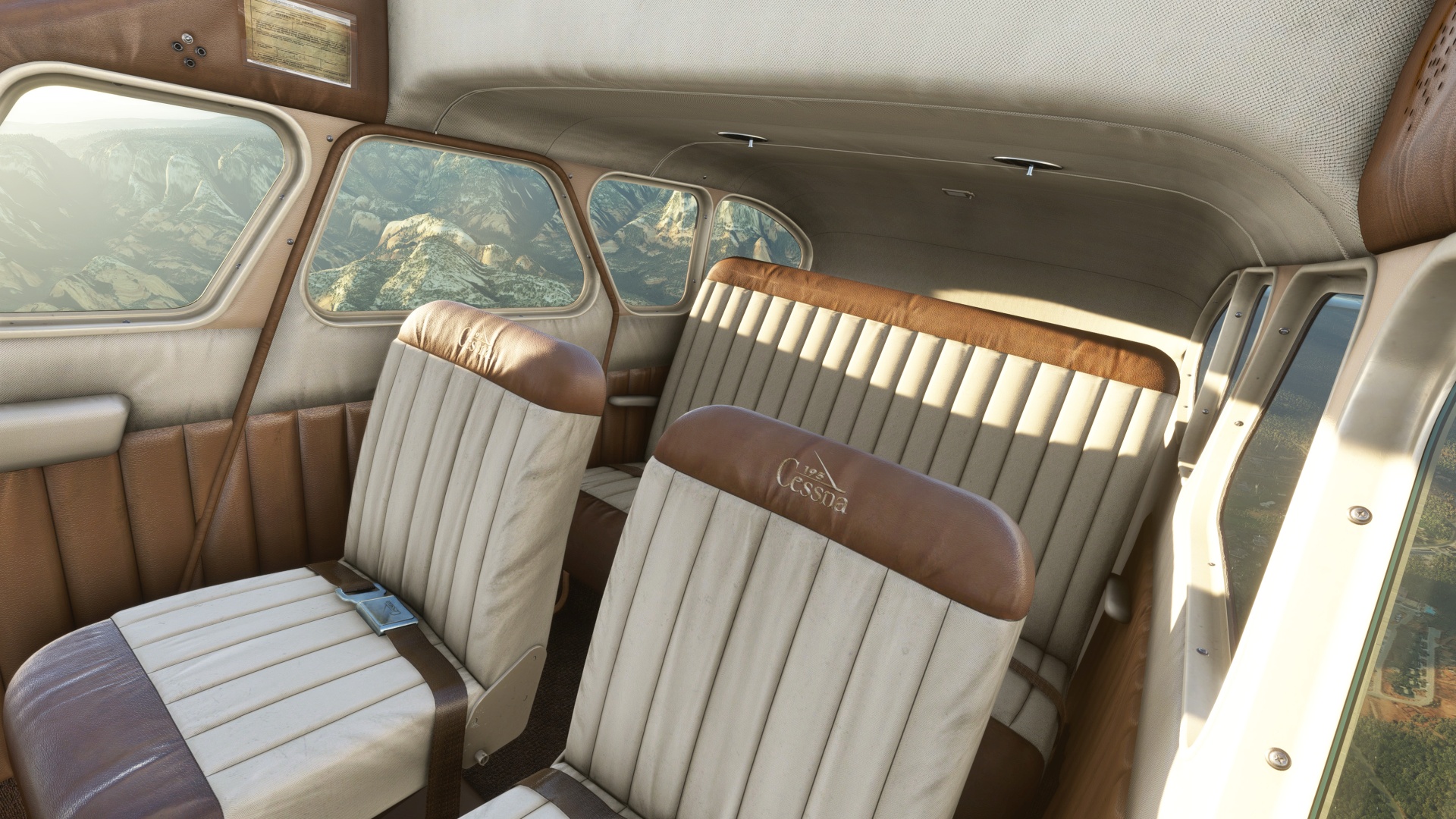 Microsoft Flight Simulator - Local Legend VII : Cessna 195 Businessliner Capture d'écran