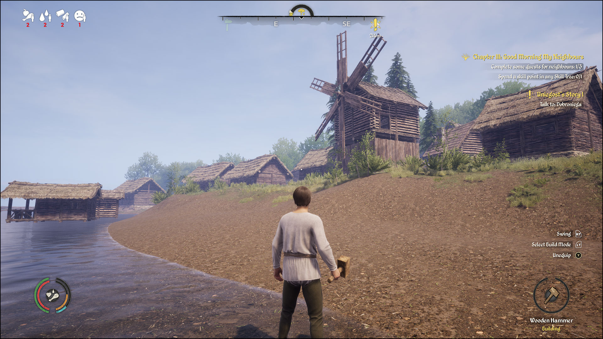 moulin au bord de l'eau