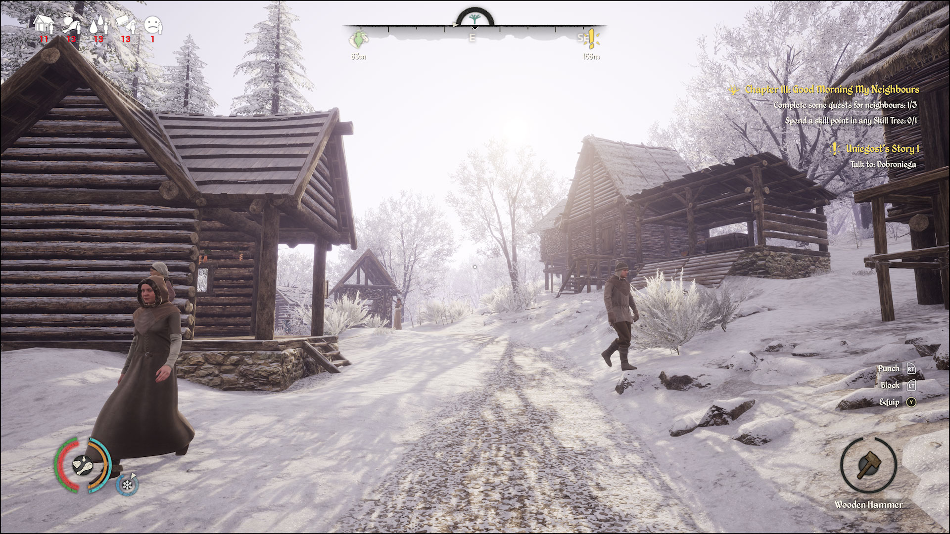 capture d'écran d'hiver