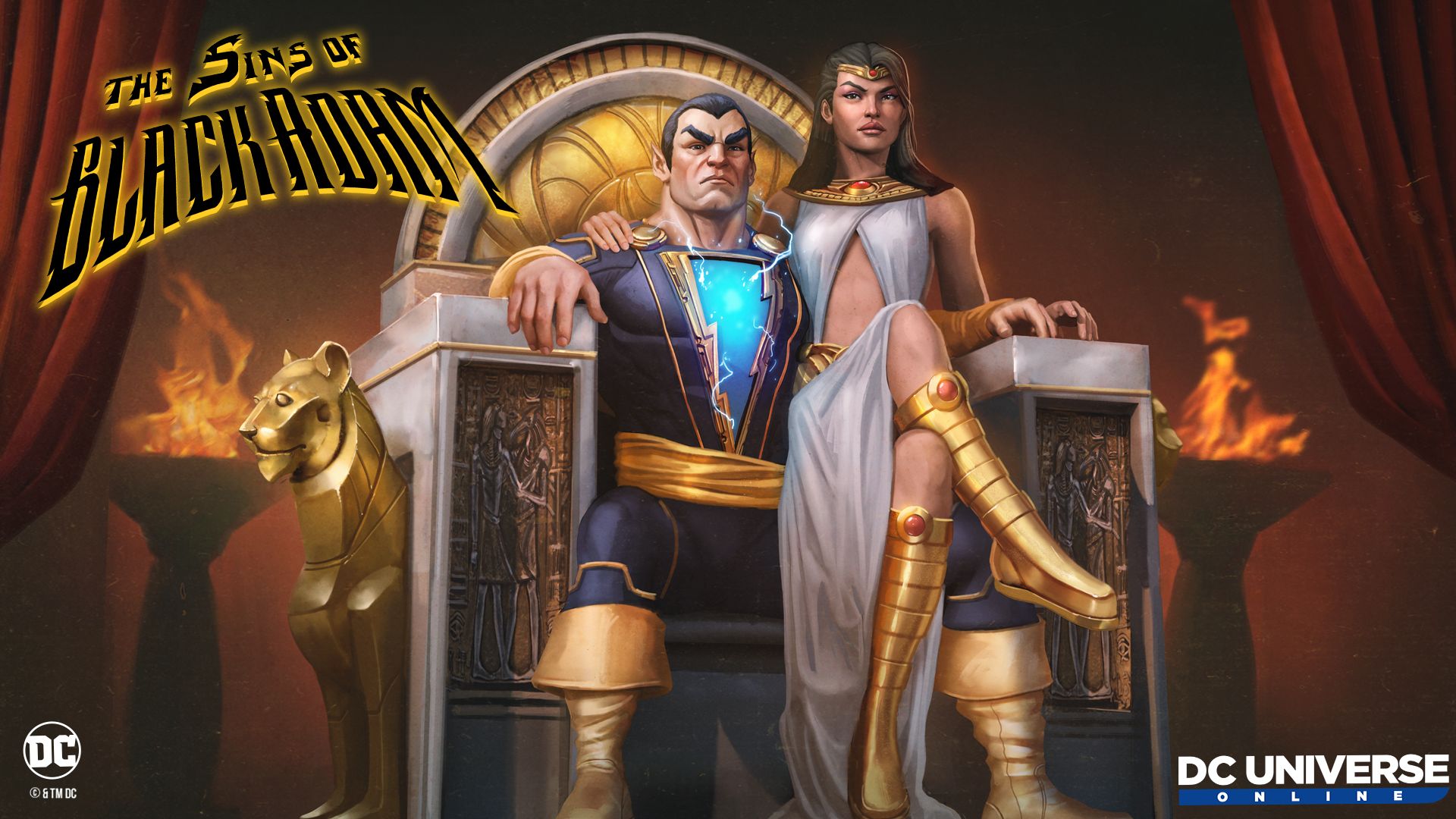 Découvrez les péchés de Black Adam dans DC Universe Online