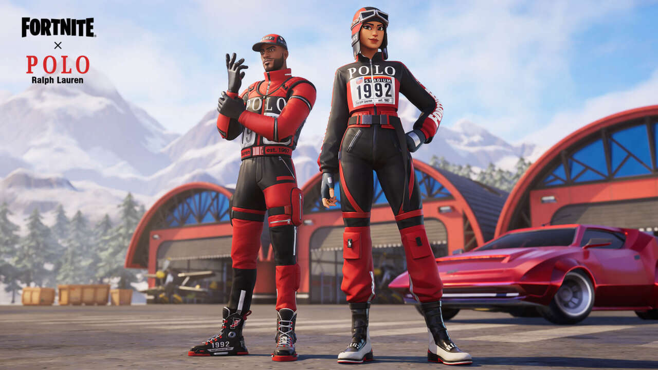 Le multisegment Polo Ralph Lauren de Fortnite apporte Racing Chic à Battle Royale