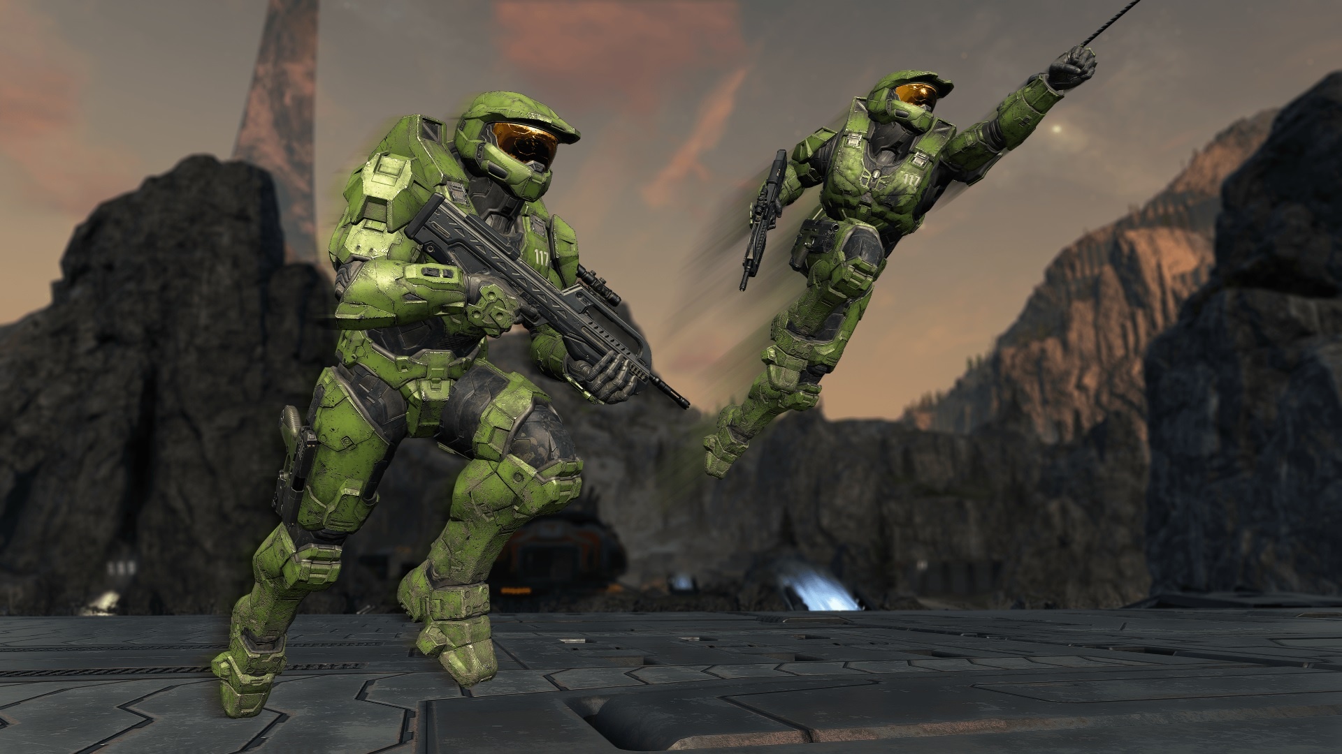 Halo Infinite - Capture d'écran de la mise à jour hivernale