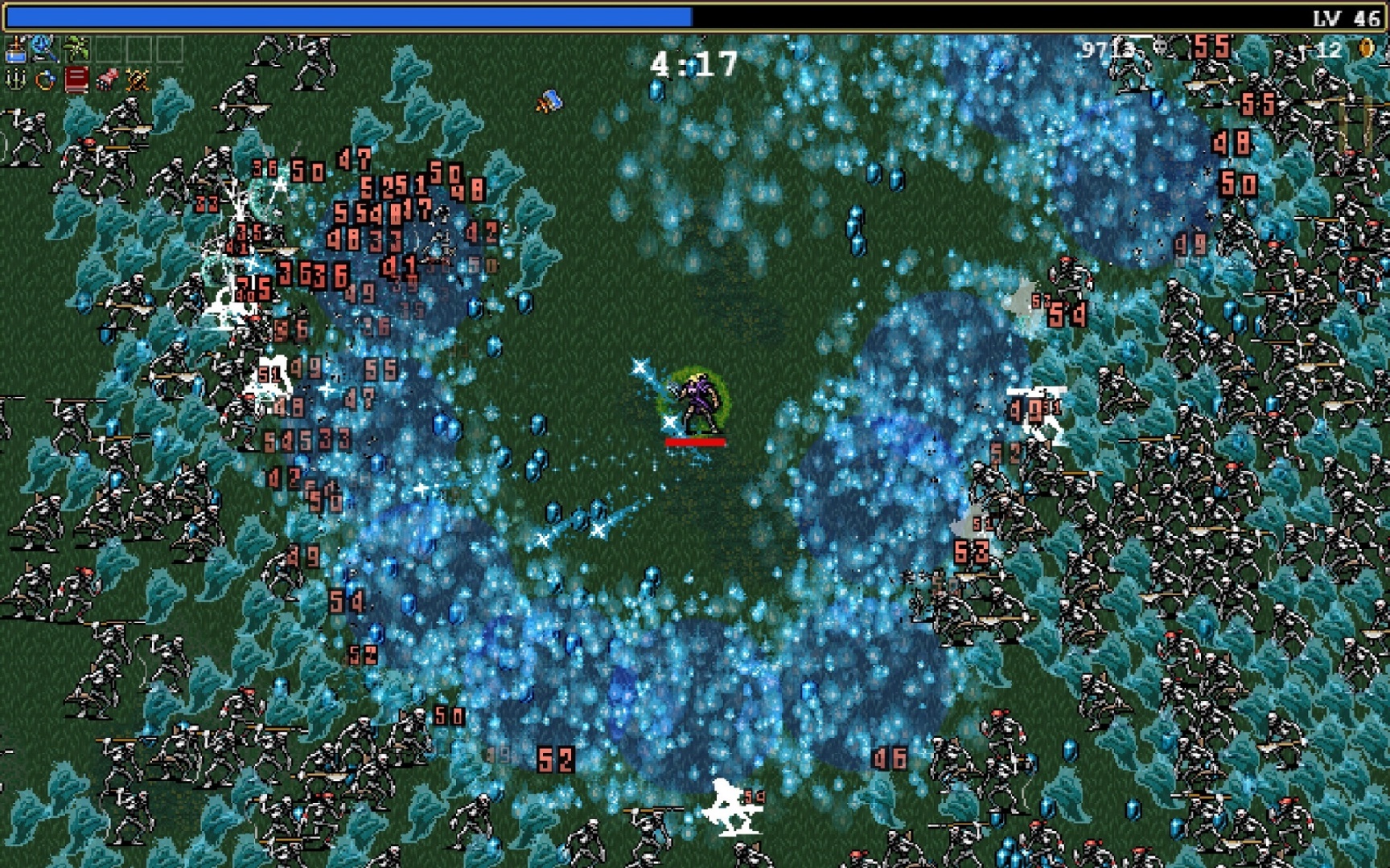 Capture d'écran des survivants des vampires