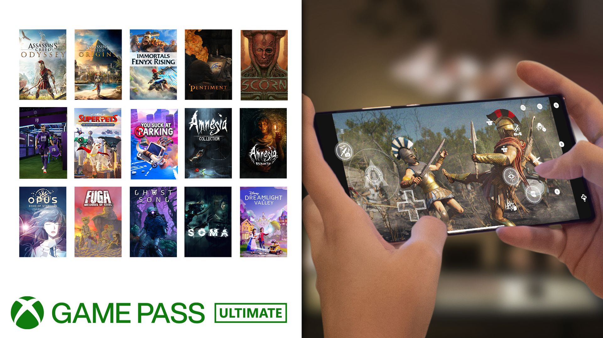 Commandes tactiles Xbox ajoutées à 15 autres jeux