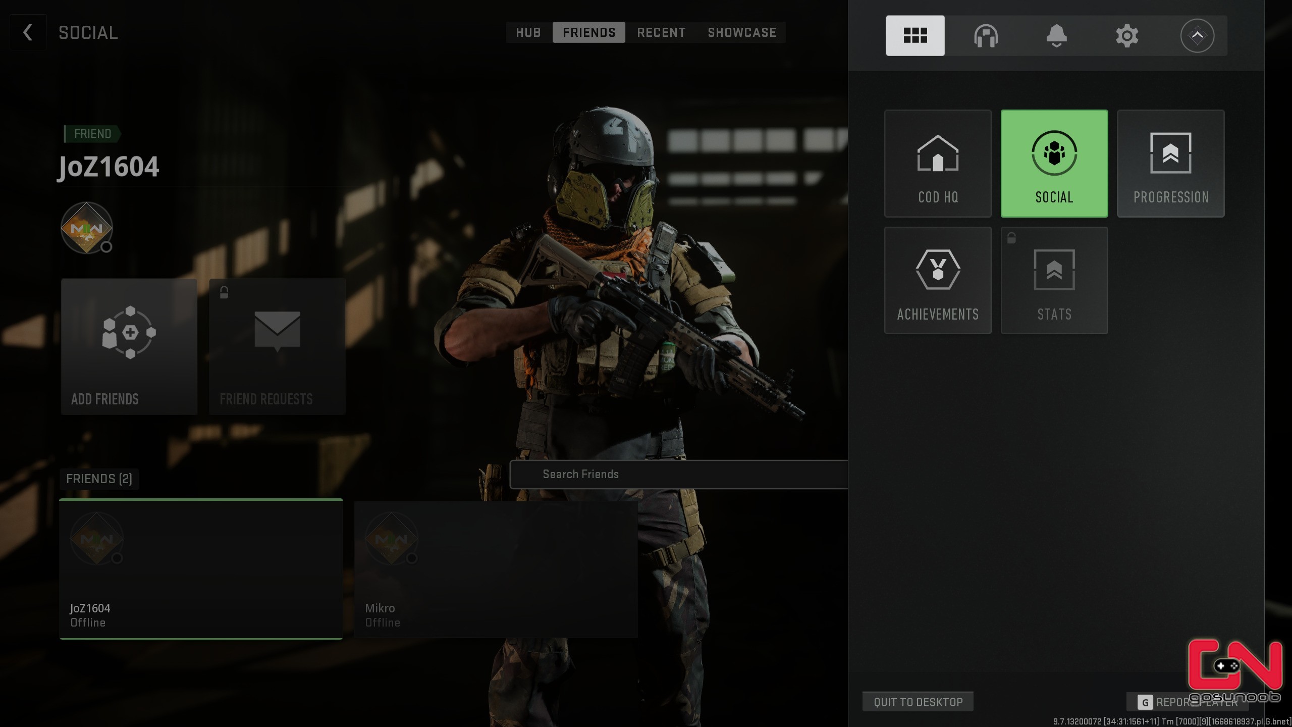 Fix Social ne fonctionne pas, impossible de voir des amis dans Warzone 2 et MW2