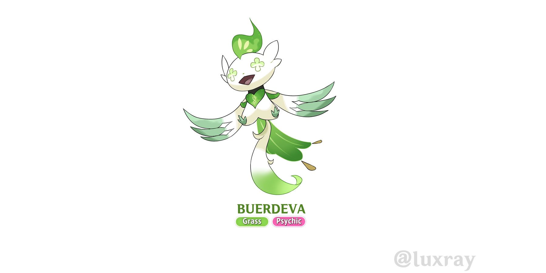 Concept de Pokémon Genshin Impact Nahida