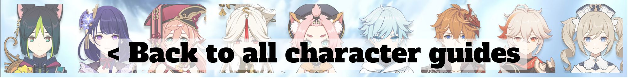 lien guide des personnages