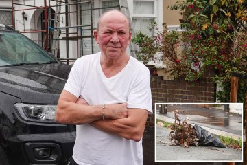 J'utilise des sacs de gravats pour empêcher les voisins de prendre ma place de parking - ils détestent ça