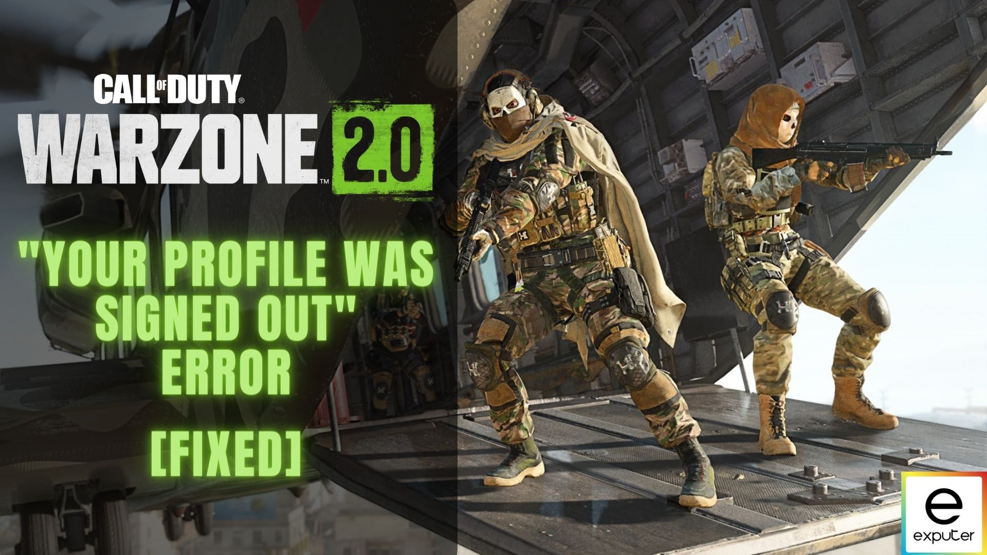 Warzone 2 : Erreur de déconnexion de votre profil [FIXED]