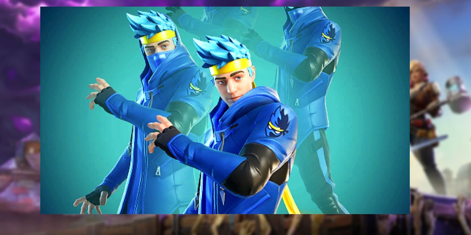 ninja sur fortnite