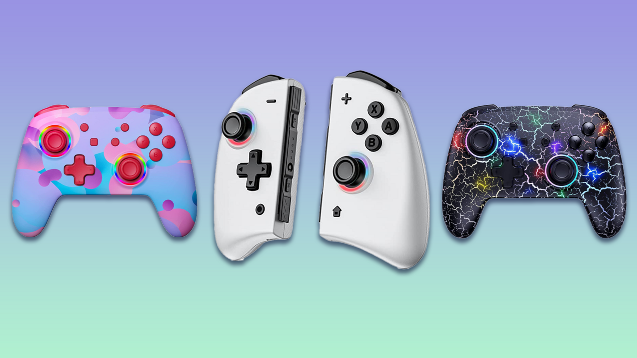 Économisez gros sur ces manettes sans fil colorées de Nintendo Switch