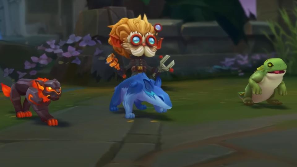 Ces familiers peuvent aider à attaquer, soigner, protéger et régénérer le mana.  (Photo: Riot Games)
