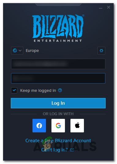 Connectez-vous à votre compte Battle.net