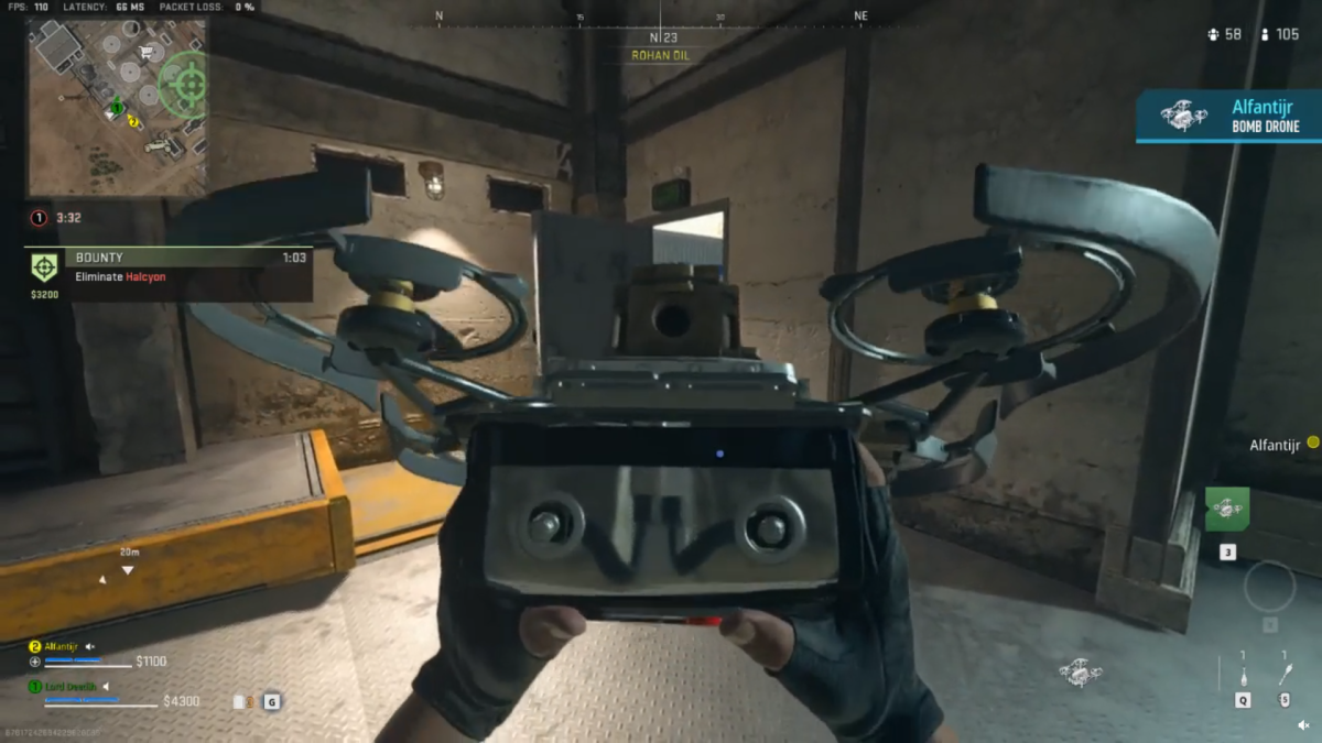 Bomb Drone warzone 2