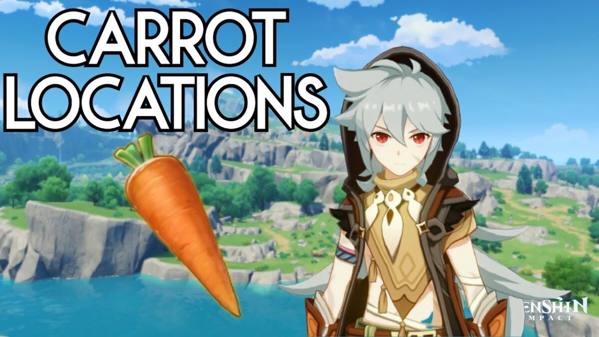 emplacements de carottes à impact Genshin