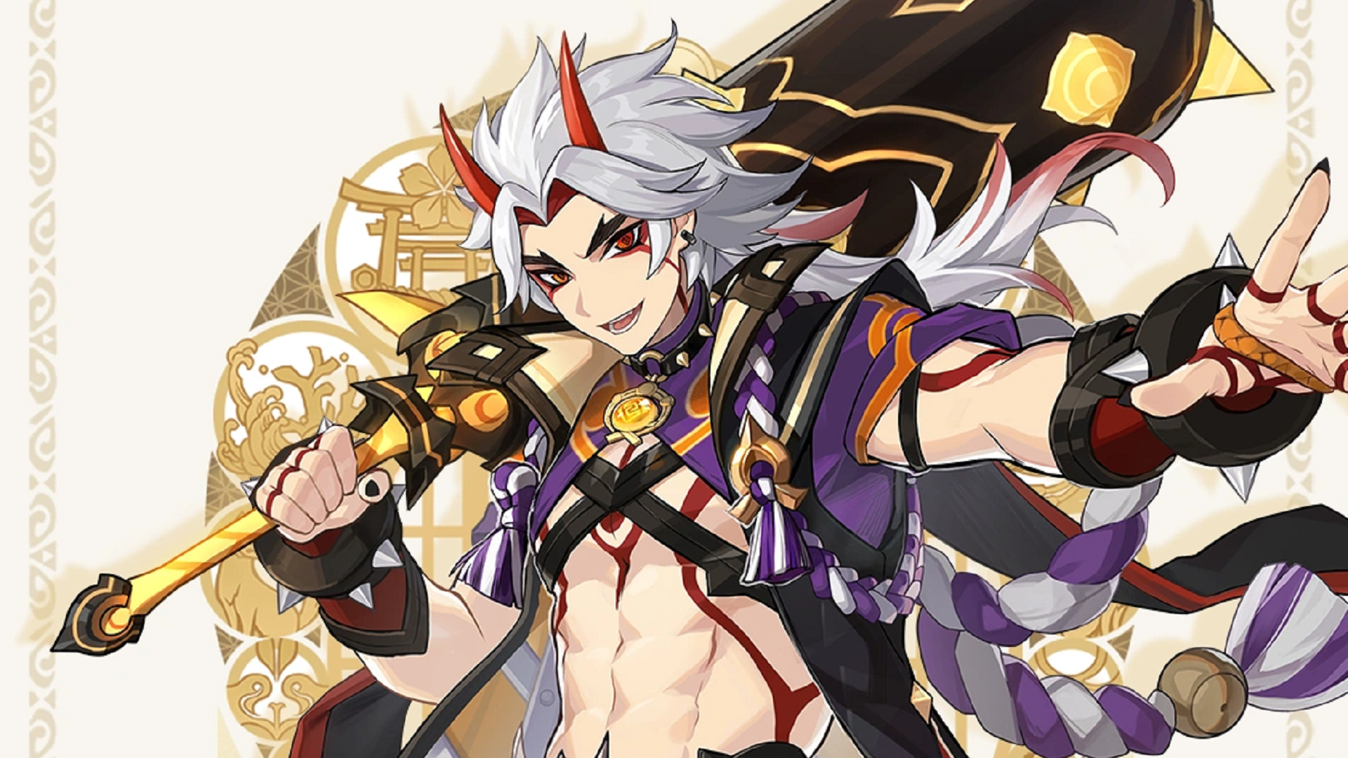 Construction Genshin Impact Arataki Itto: meilleures armes, artefacts et équipes