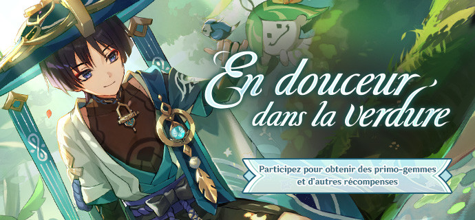 Genshin Impact, deux événements web pour récupérer 80 primo-gemmes ! 