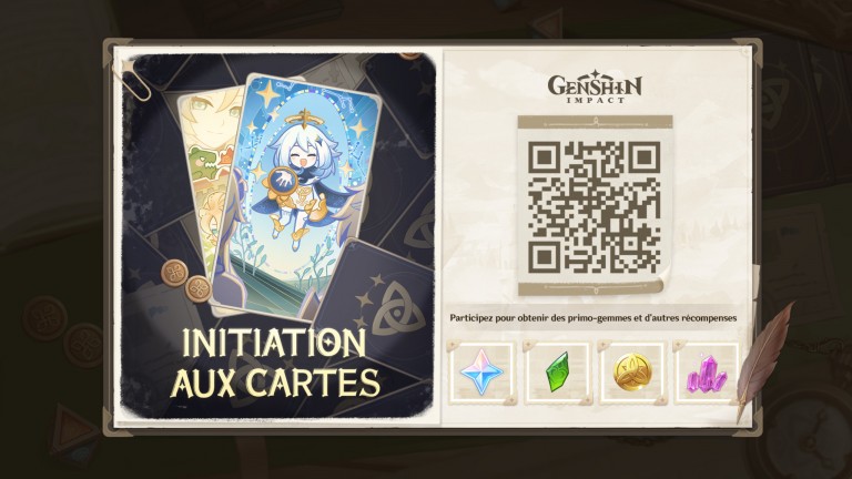 Genshin Impact, deux événements web pour récupérer 80 primo-gemmes !