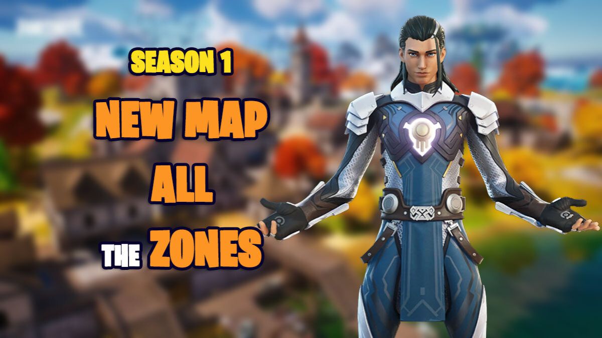 Fortnite Chapitre 4 - Saison 1 : chaque nouvel emplacement du jeu
