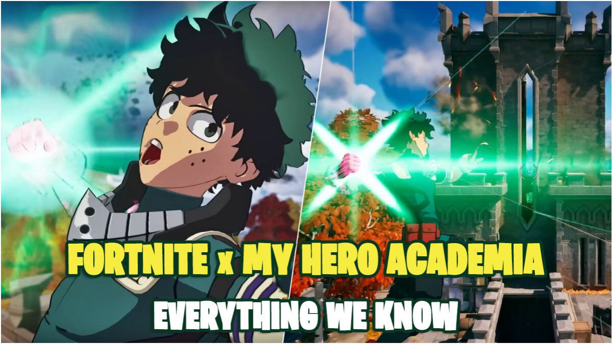 Fortnite x My Hero Academia : tout ce que l'on sait sur la collaboration à venir