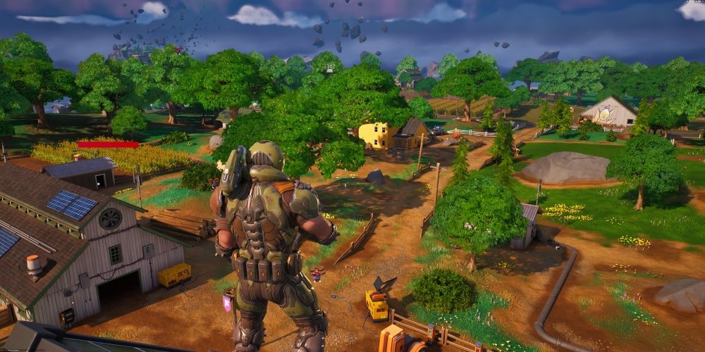 champs de frénésie fortnite